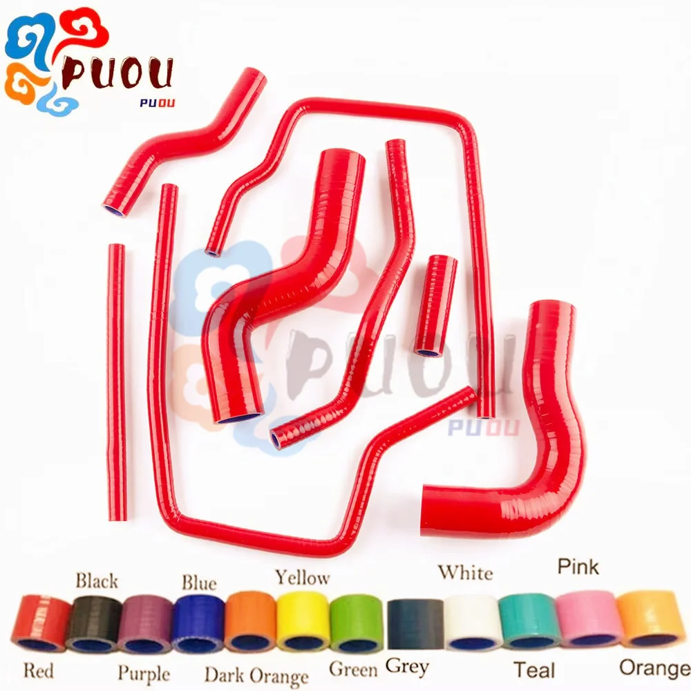 

3-PLY Fit 96-00 Subaru Impreza GC8/GF8 EJ20 STi WRX GT (Ver 3-6) Silicone Pipe Radiator Hoses Kit