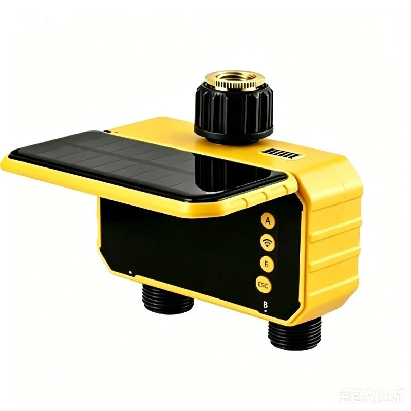 Dual‑Output Solar Smart Irrigation Timer WiFi & 4G Zigbee Micro‑Spray Drip Watering Kit For Home Garden Potted Plants