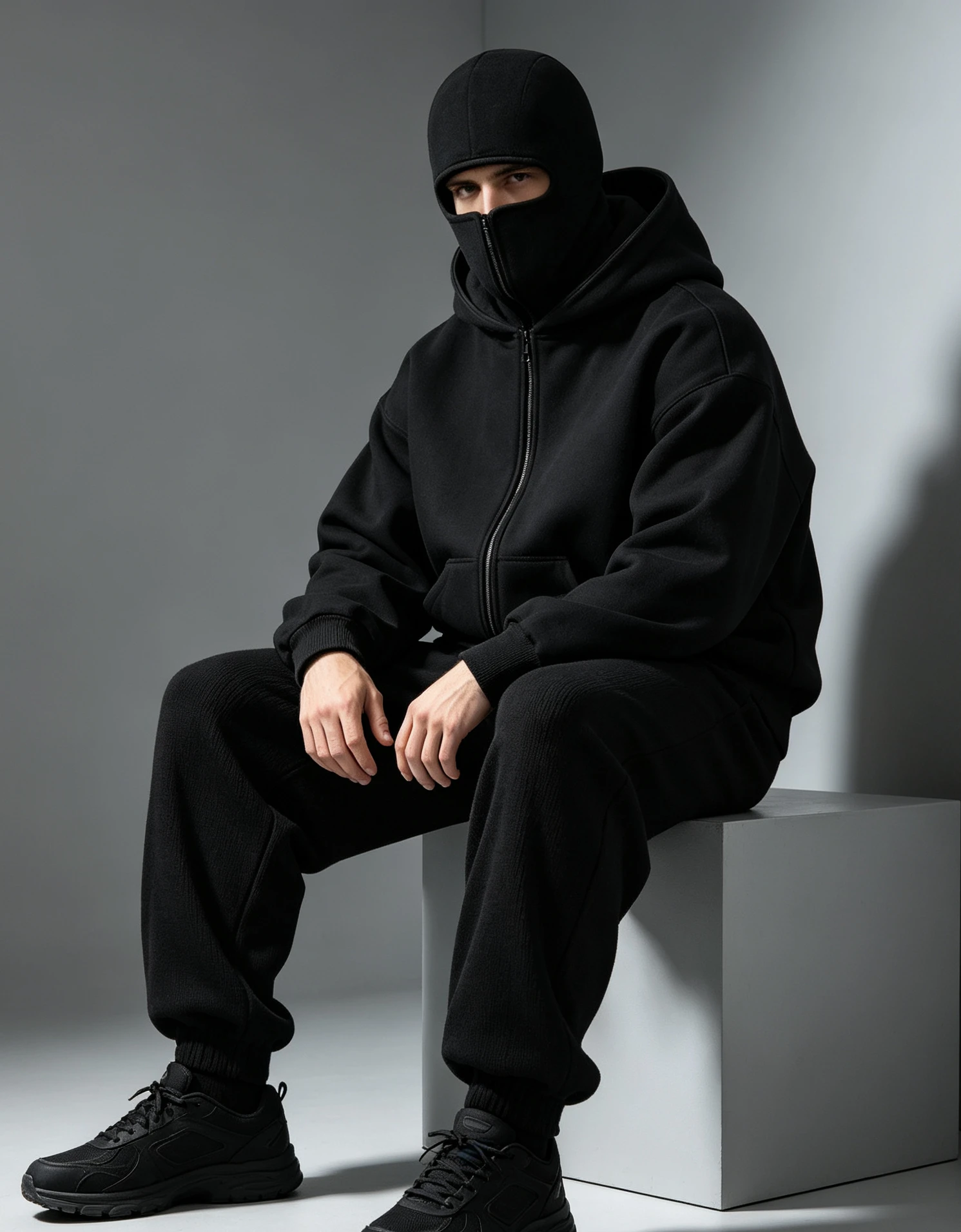 Ins Trendy Brand Double Hooded Sweatshirt Jacket 2026 Spring and Autumn New Men's and Women's Loose Zipper Couple Clothes