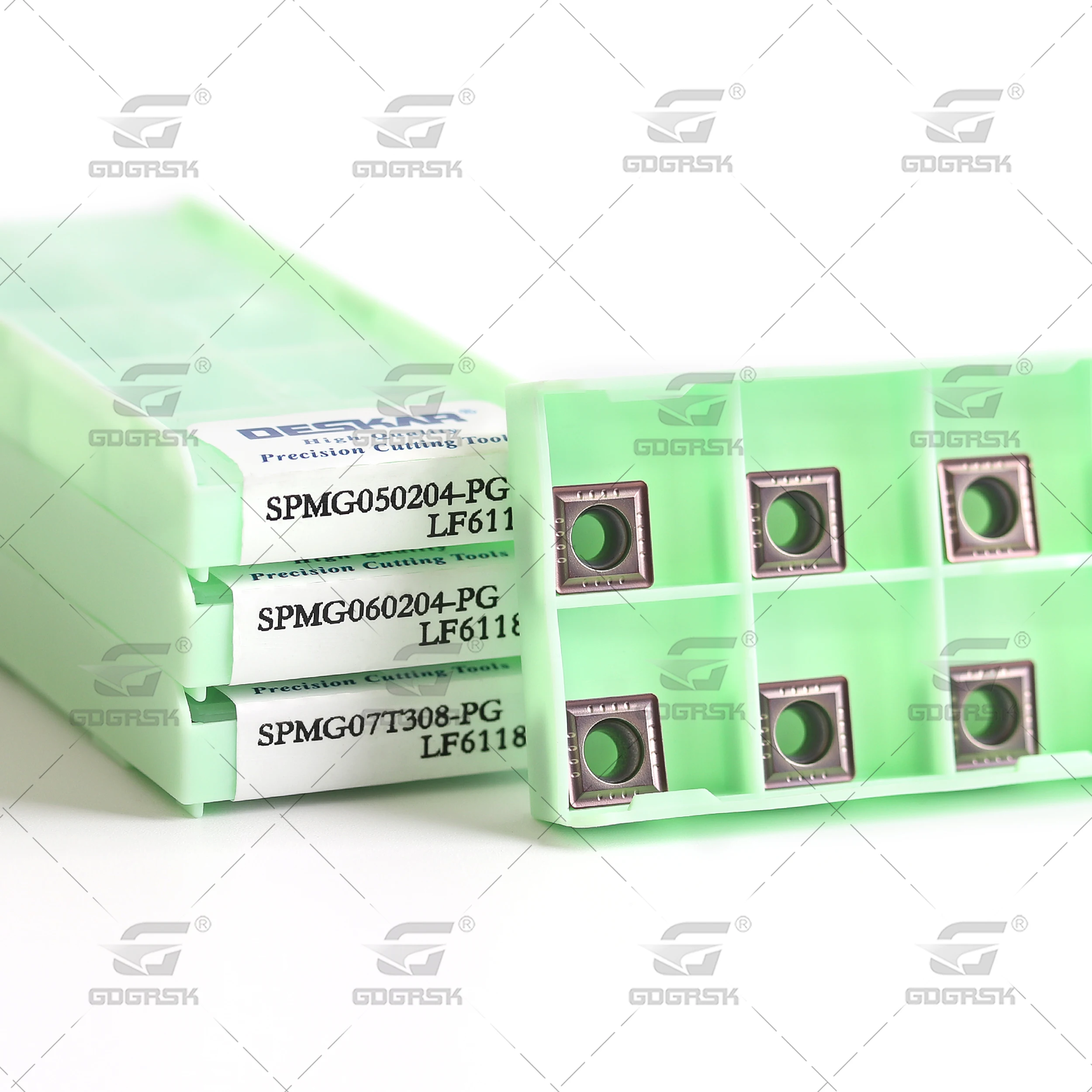 أداة عمل مخرطة ، مثقاب يو ، شفرة كربيد لمعالجة الفولاذ المقاوم للصدأ ، SPMG060204 ، spmg07t208 ، SPMG110408 ، PG LF6118
