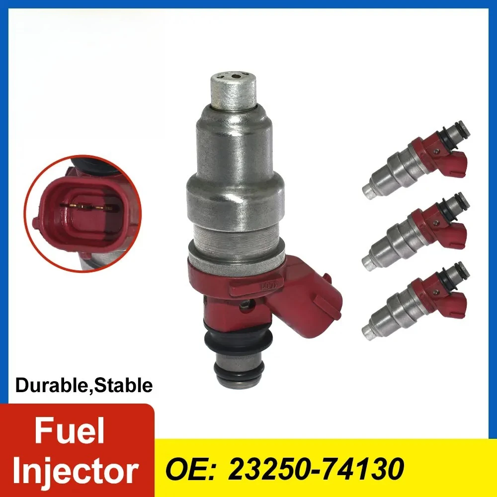

1/4PCS Fuel Injector 23250-74130 2325074130 For Toyota Carina 1985-1989