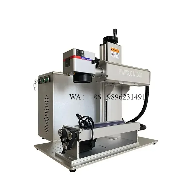 Wmwmnu 2D 50W Auto-focus Fiber Marking Engraver for Bottles Tumblers With Roller view 4