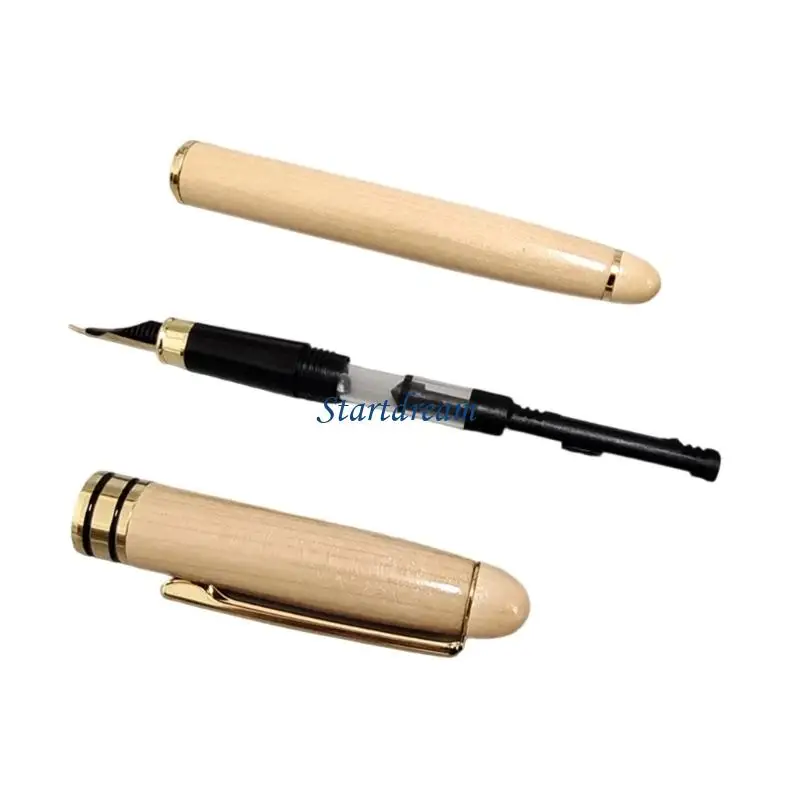 Pen with Metal Tip Ballpoint Pen Piston Filled Fountain Pen K92C