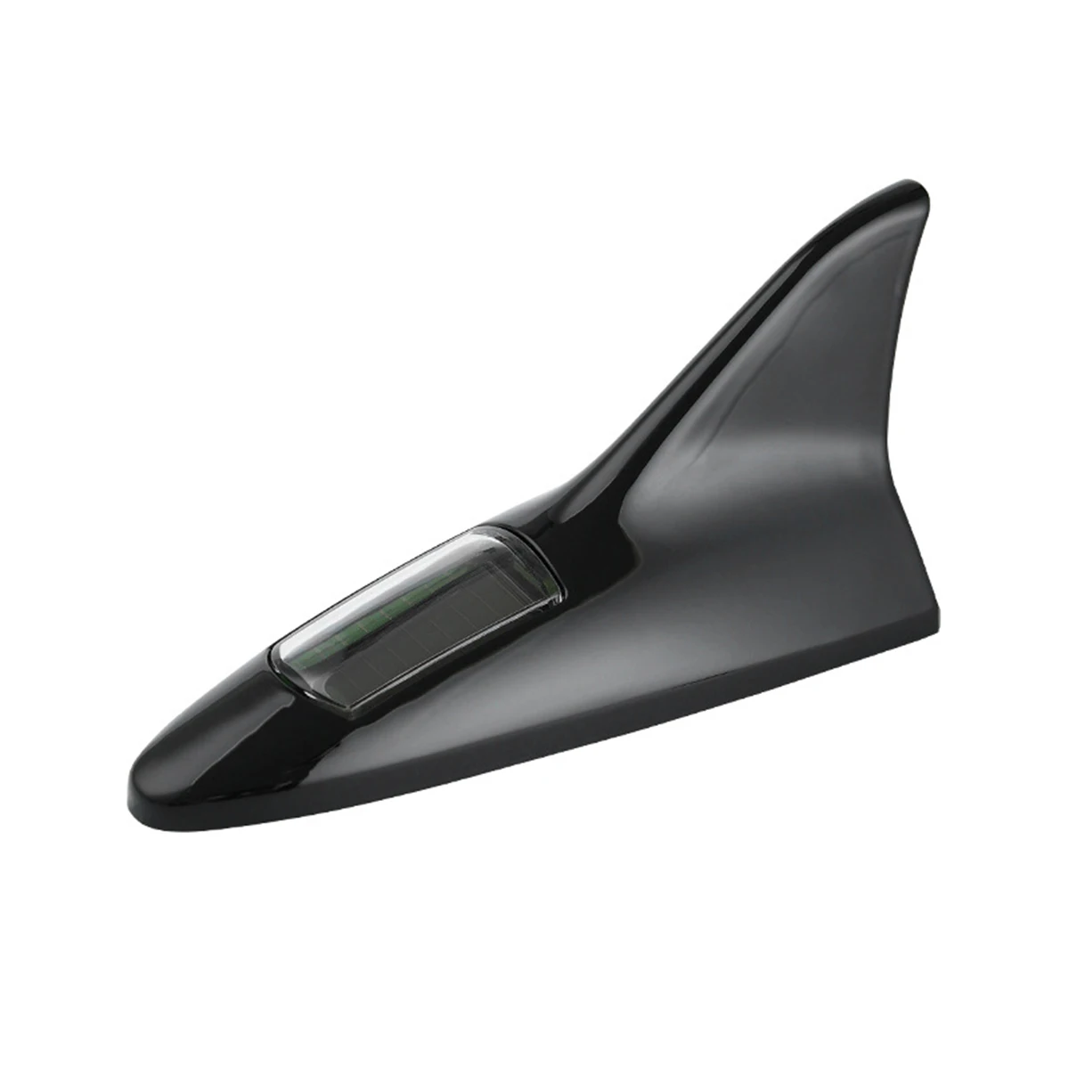 

Universal Solar LED Light Car Fin Antenna Roof Tail Modified Light Belt Antenna Driving Safety Warning Light Black