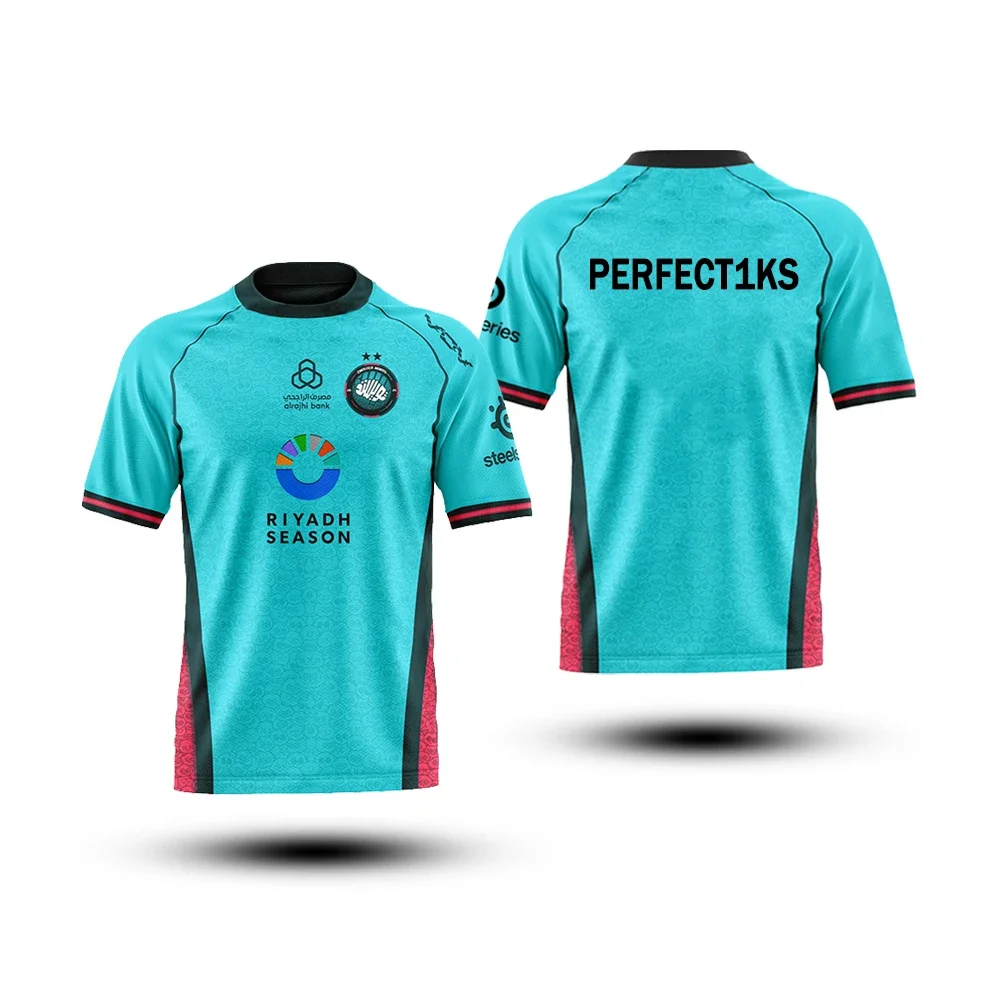 قمصان PubG Esports Club Twisted Minds 2025، زي موحد، قمصان تدريب الدوري الاحترافي PubG، هدايا سريعة الجفاف، قمصان للمشجعين