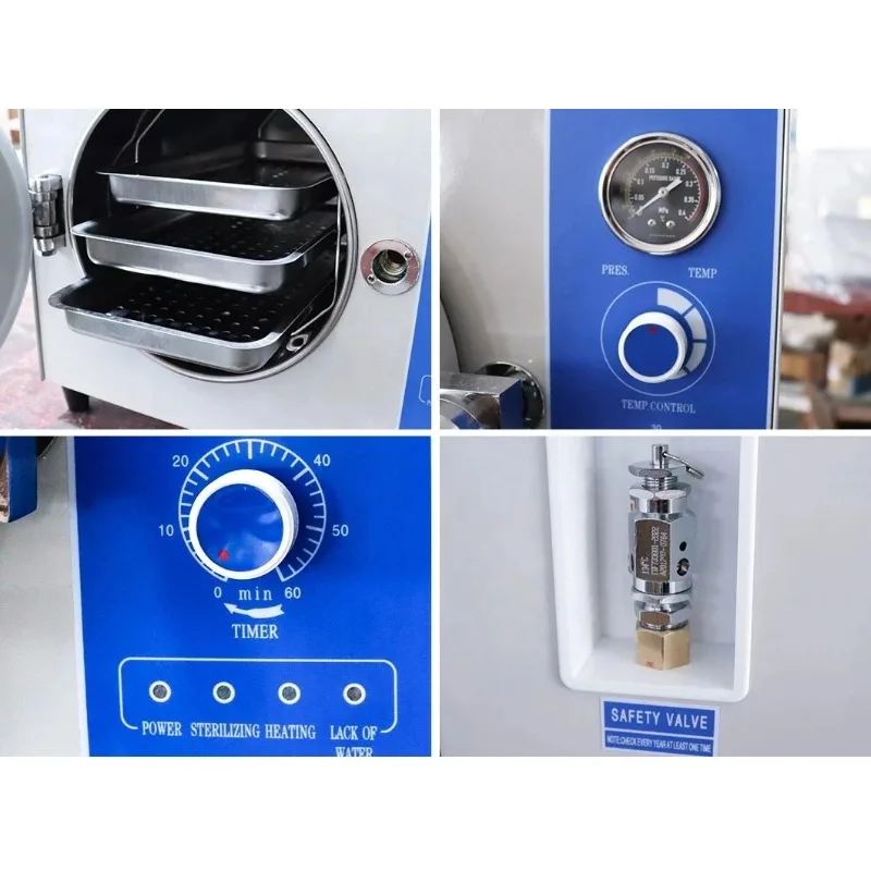 Medical Sterilizing Machine Sterilization Of Surgical Instrument Autoclave Class N 20 Liter Autoclave Dentista