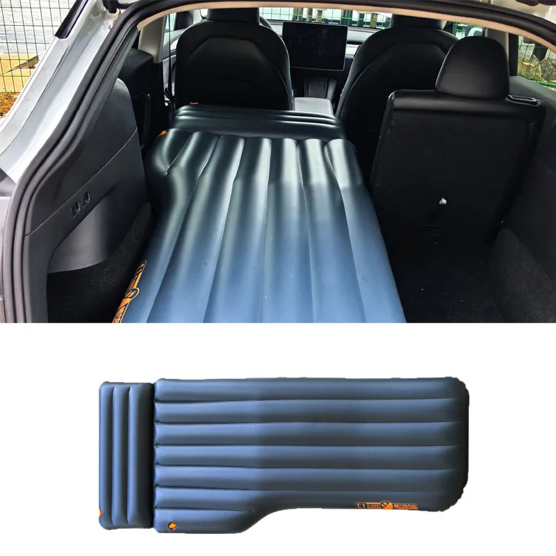 Trunk Air Mattress for Car Camping Slope-Leveling Design Compatible for Tesla & Other Vehicles with Angled Trunk Floors view 5