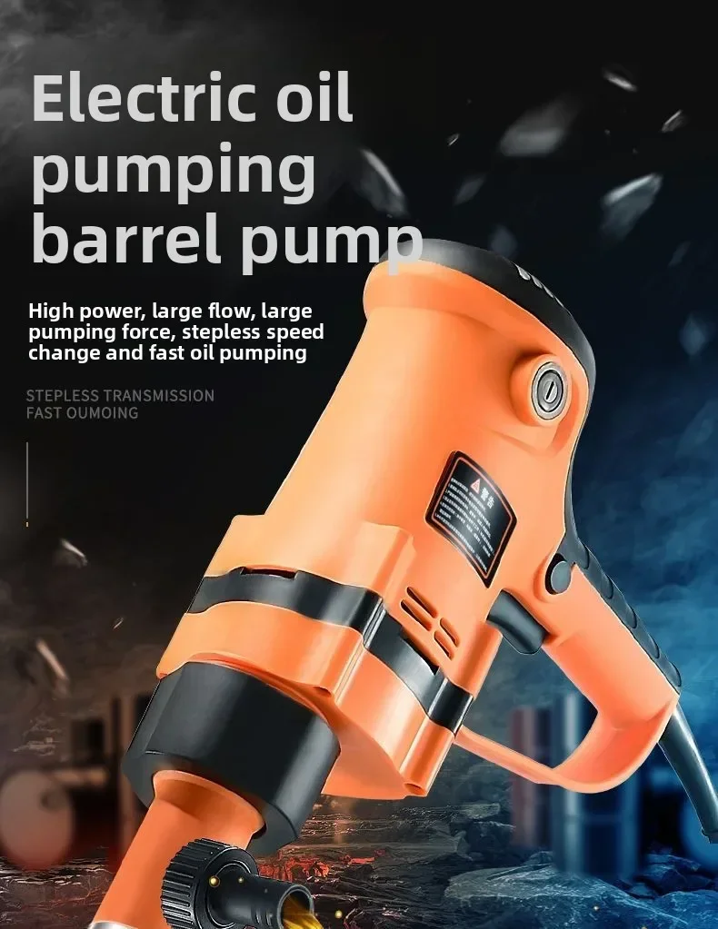 Durable Rechargeable High-power Fast Oil Pump Lithium Battery Refueling Equipment Oil Pump Self-priming Pump Oil Extractor view 5