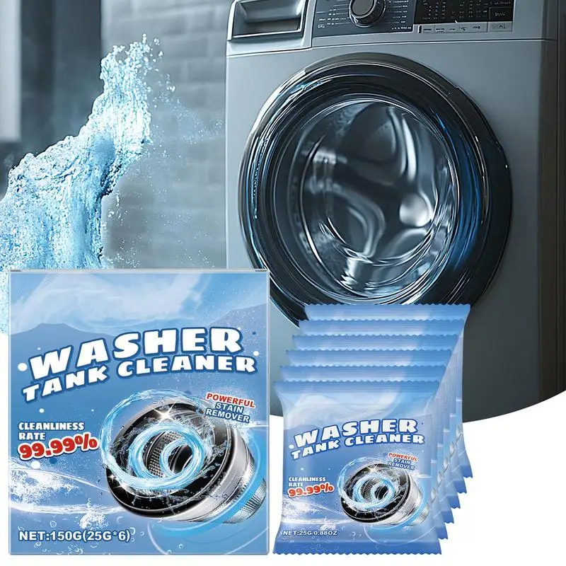 

Washing Machine Cleaner Washer Sink Cleaning Powder Washing Machine Stain Lifting Powder Odor Eliminator for Laundry Sink