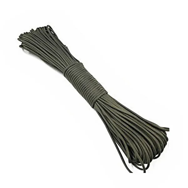 

31m 100ft 550lb 7 Strand Paracord Durable Nylon Fiber Army Green Multi Purpose Outdoor Survival Gear 550 Paracord