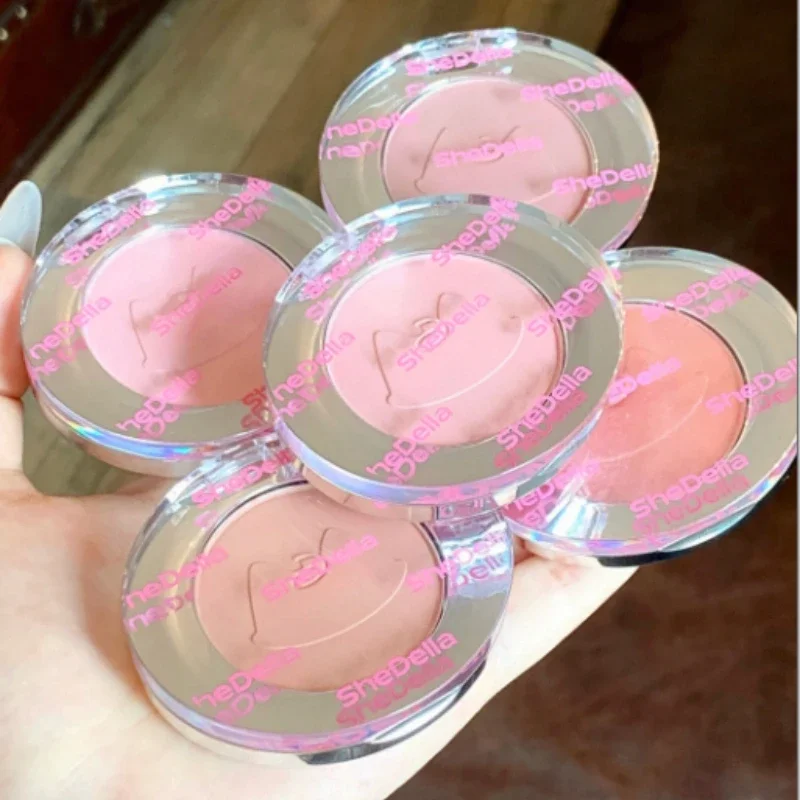 SHEDELLA Cute Cat Blusher Brighten Expand Color Natural Pink Long-lasting Cheek Long-lasting Face Makeup