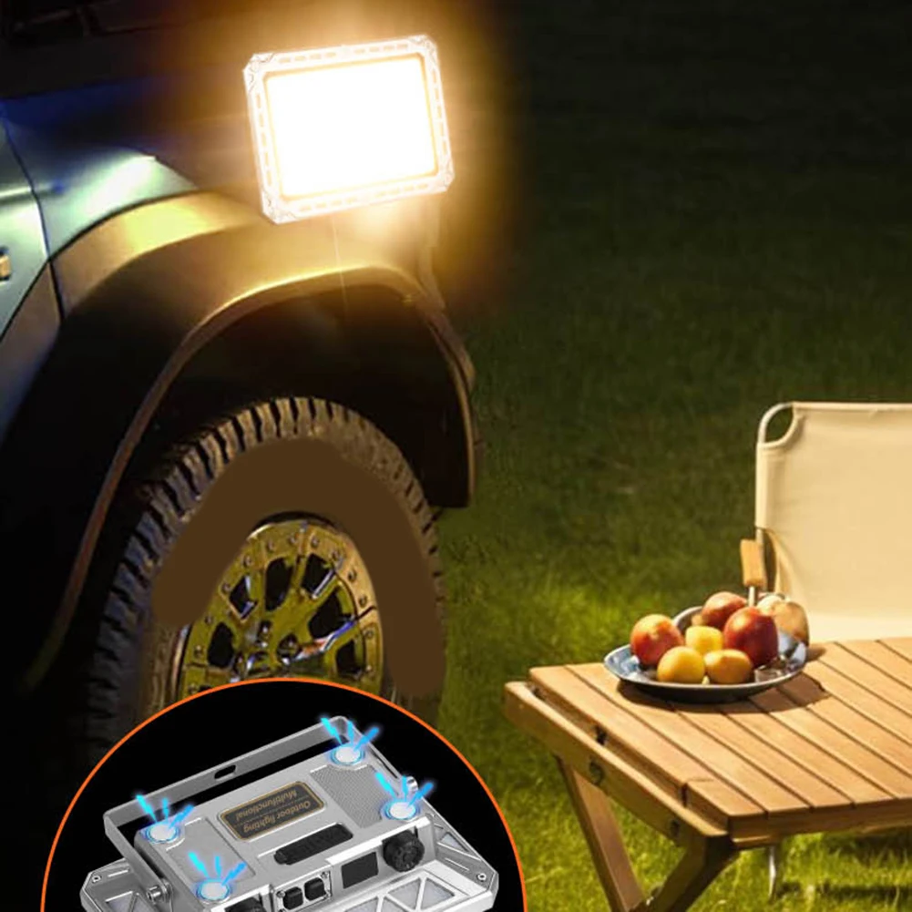 

Регулируемый по яркости светодиодный прожектор для улицы с поворотом на 180 градусов, для кемпинга, путешествий, настольный и портативный светильник для кемпинга