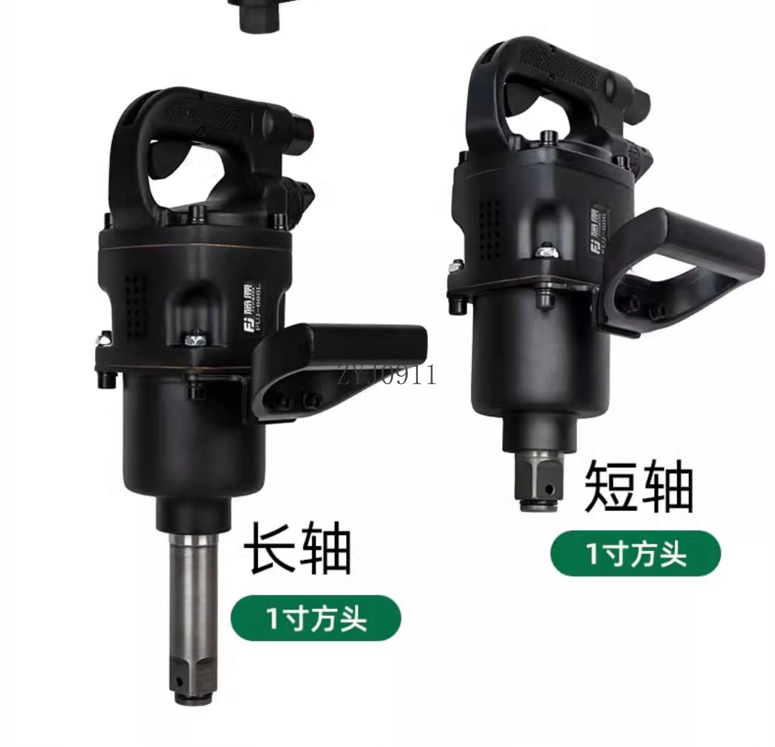 مسدس الرياح المتوسطة مفتاح هوائي من الدرجة الصناعية مقاس واحد بوصة عزم دوران كبير أداة هوائية قوية لإصلاح السيارات