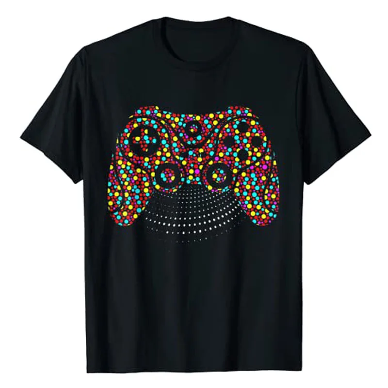 Dot Day Shirt Video Gamer Controller International Dot Day T-Shirt Gaming Lover Clothes Gifts Graphic Tee Tops for Kids Adults