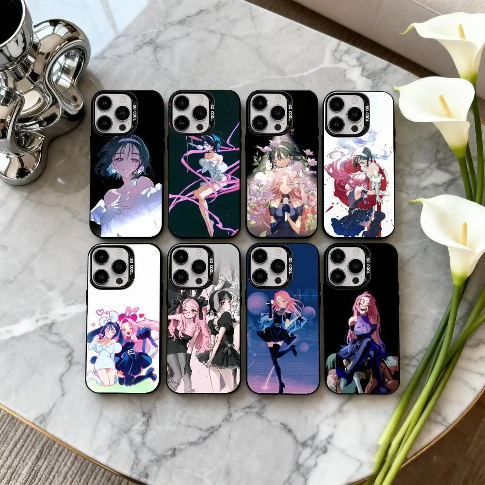 

A-Alien S-Stage SUA M-MIZI Phone Case For iPhone17,16,15,14,13,12,11 Plus,Pro Max Black Candy silver phone case