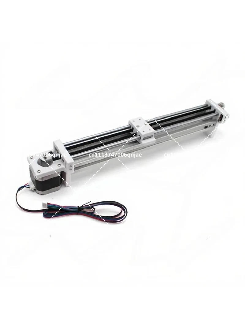 Synchronous Belt Linear Slide Table Double Bearing Rail Servo Turntable Accessories Cable