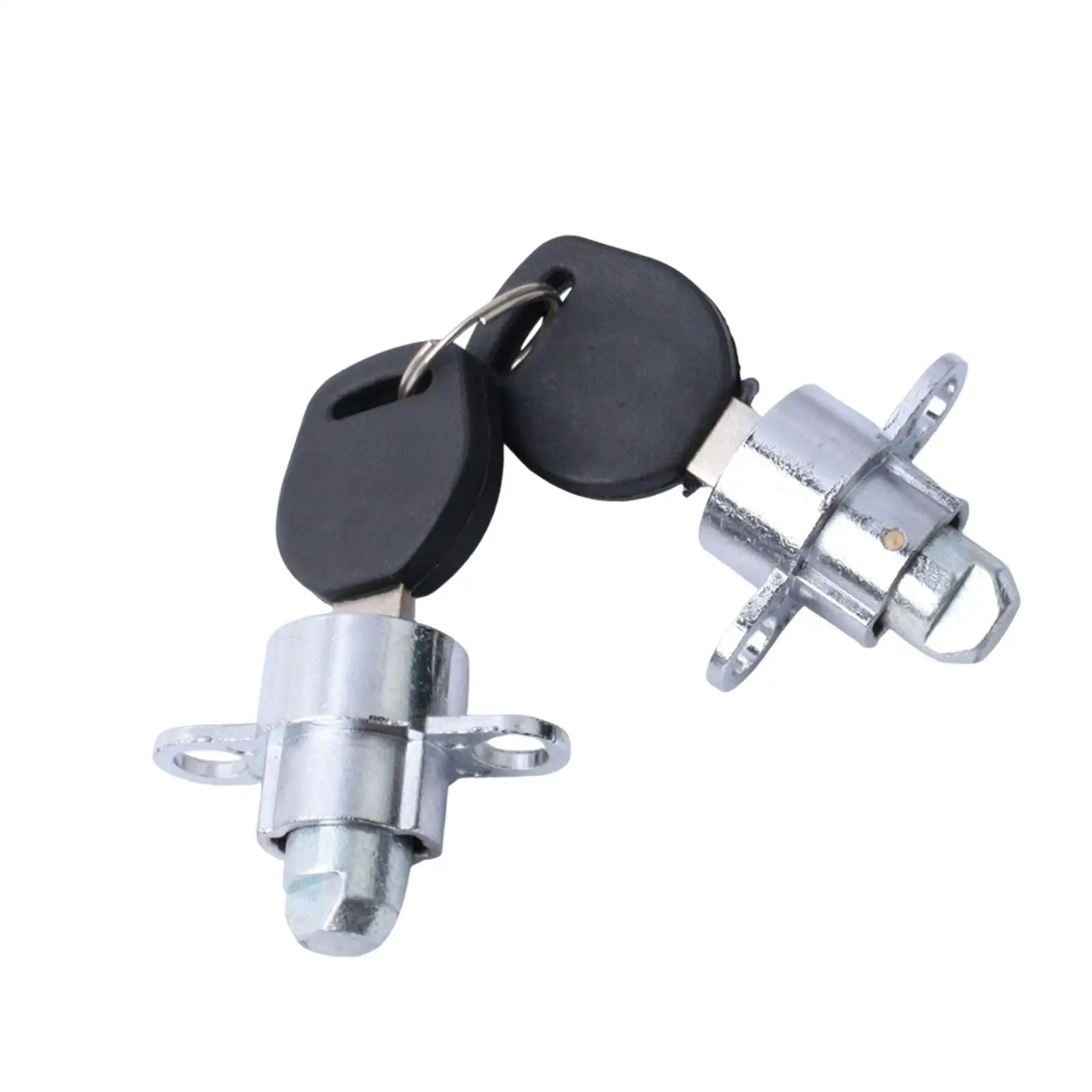 

2 Pieces Car Roof Box Locks DIY Upgrade Compact, Metal Rustproof Sturdy, Easy Installation Replace Parts, Universal Accs