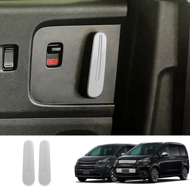 Car Middle Door Handle Switch Sticker For Honda Freed Air Crosstar 2024 Inside Door Handle Trim