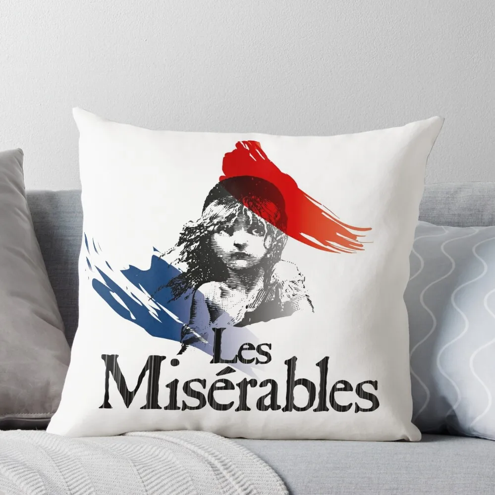 Les Miserables logo girl Throw Pillow Cushions Cover Sofa Cushion Cover Pillowcases Cushion Covers Sofa