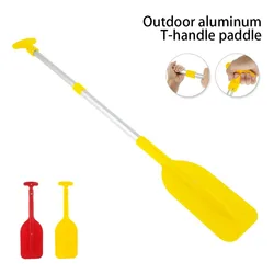 Retractable Kayak Canoe Paddle 20.87inch to 42.52inch Folding Float Boat Paddle Boat Oars for Outdoor River Tubing Beginners