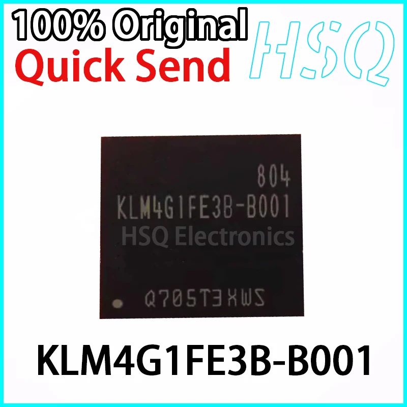 

1PCS New Original KLM4G1FE3B-B001 KLM4G1FE3B NAND Flash Serial Integrated Circuit Chip