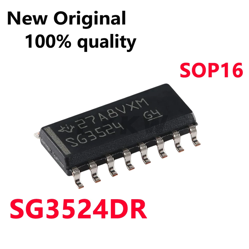 10/PCS New SG3524DR SG3524 SOP16 Voltage-stabilized pulse width modulator chip In Stock