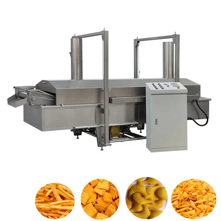 Fully‑Automatic Twin‑Color Snack Production Line, Small‑Size Food‑Grade Extrusion Bugles Crisp Processing Machine
