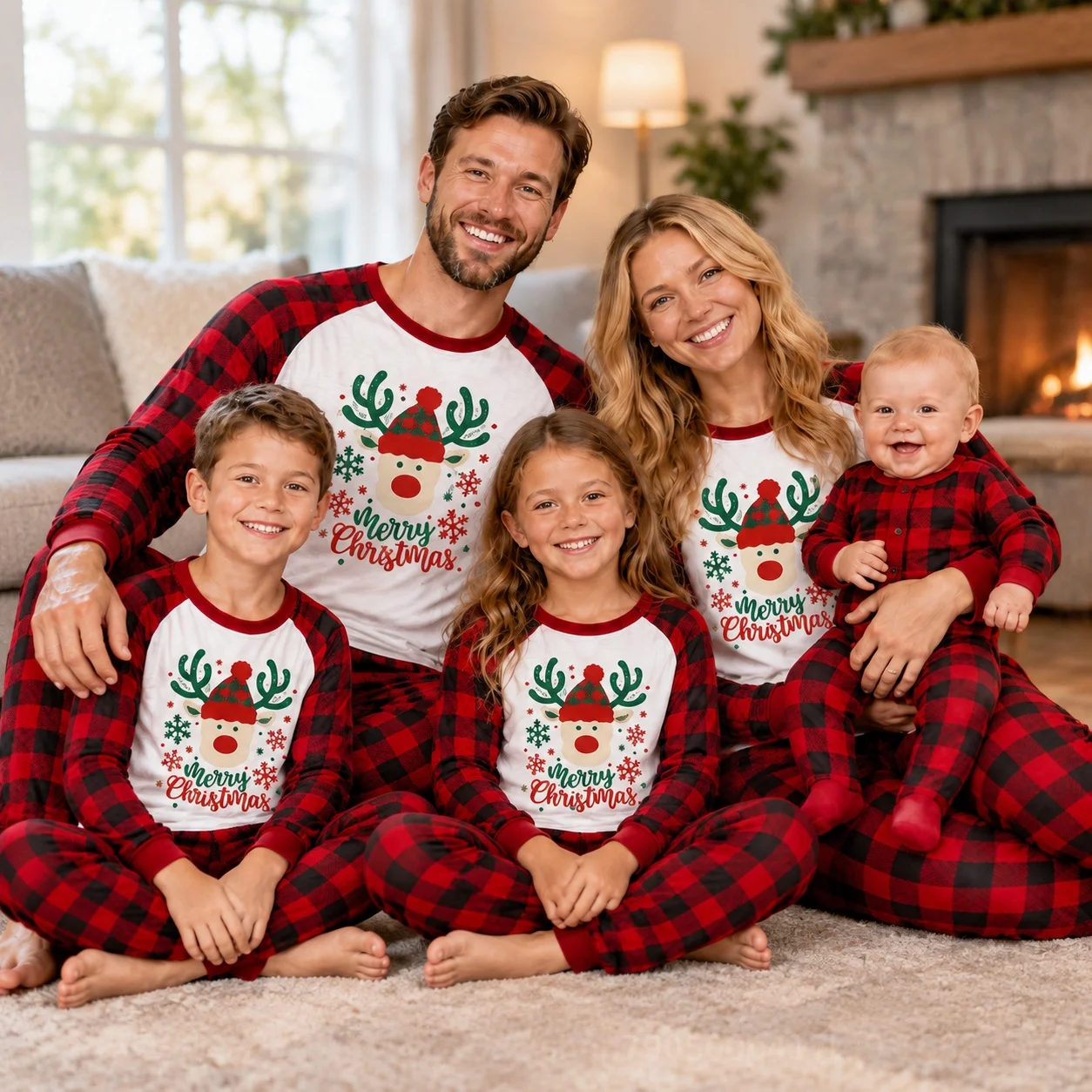 Set Casual Style Set with Autumn Winter Pajamas Summer Spring for Women and Men
