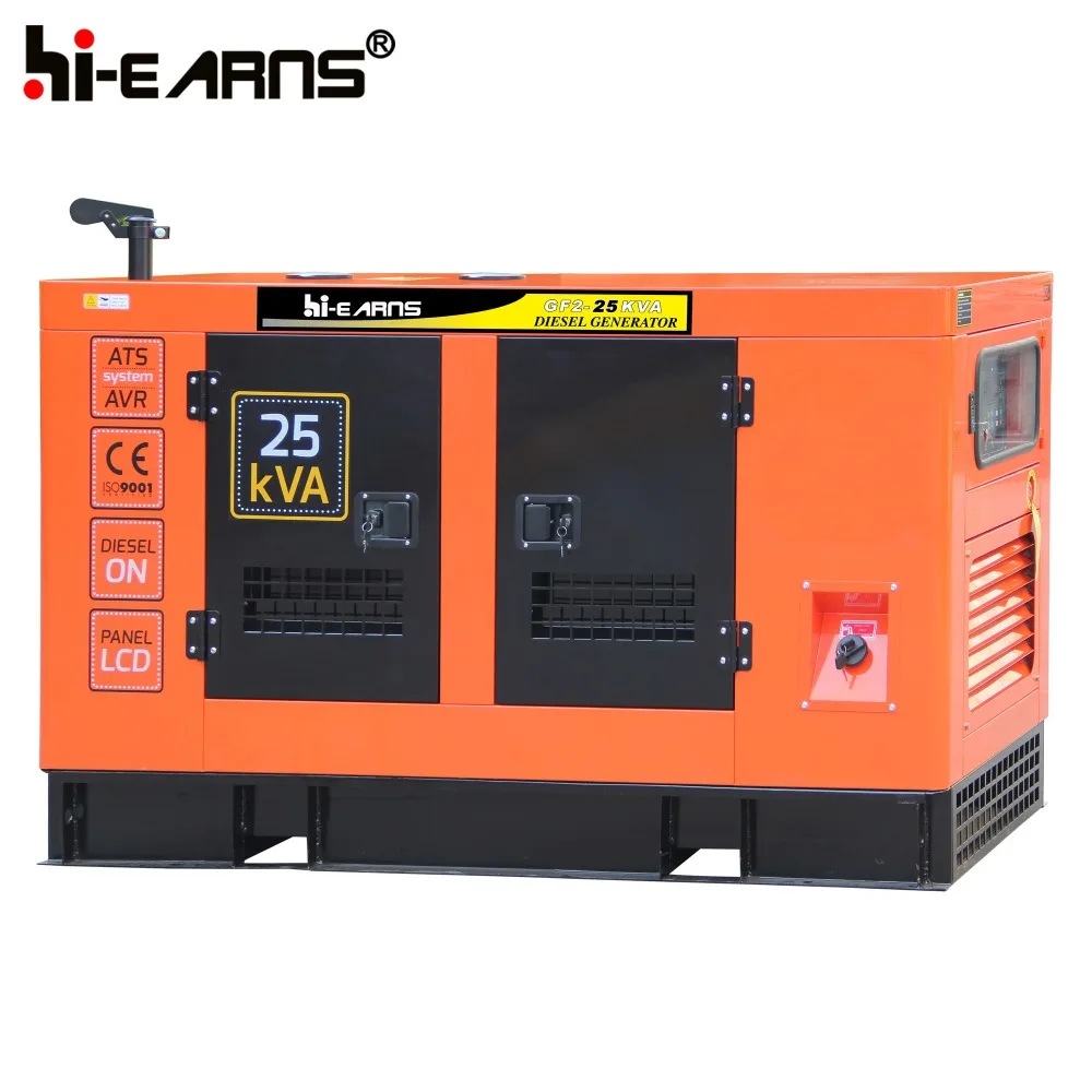 24KW 30KVA Electric Power Generator Silent 50HZ 220V one phase dies el 