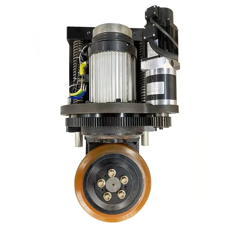 TZBOT 1500w 24v Vertical Drive Wheel With Suspension Forklift Drive Wheel Parts Wholesale Steering Wheel