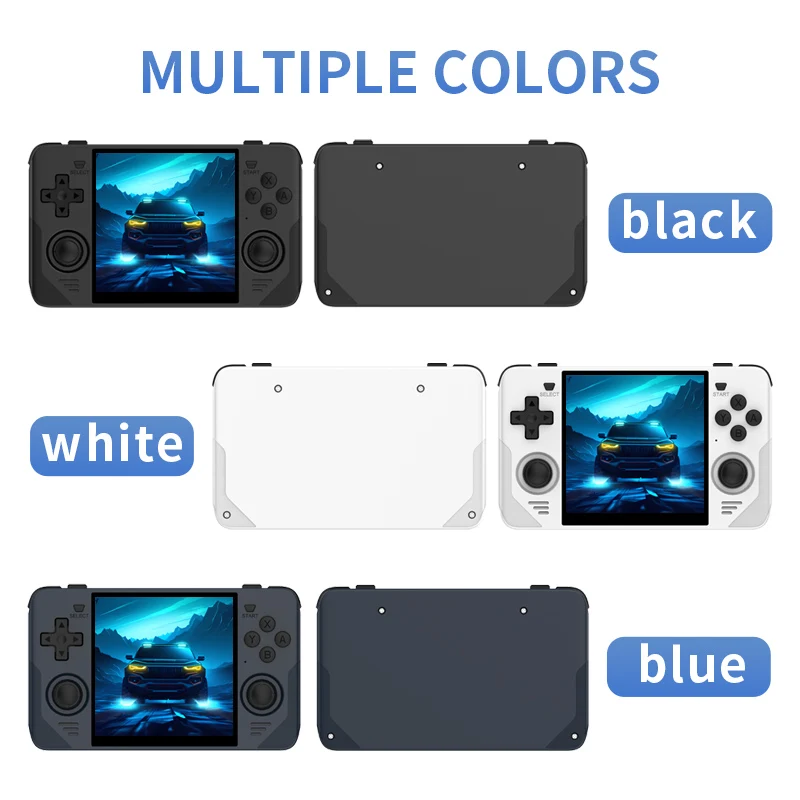 RGB30 Retro Pocket RK3566 Handheld Game Console 4-inch IPS 720*720 Screen Jelos OS Built-in Wi-Fi Support PSP Children's Gifts