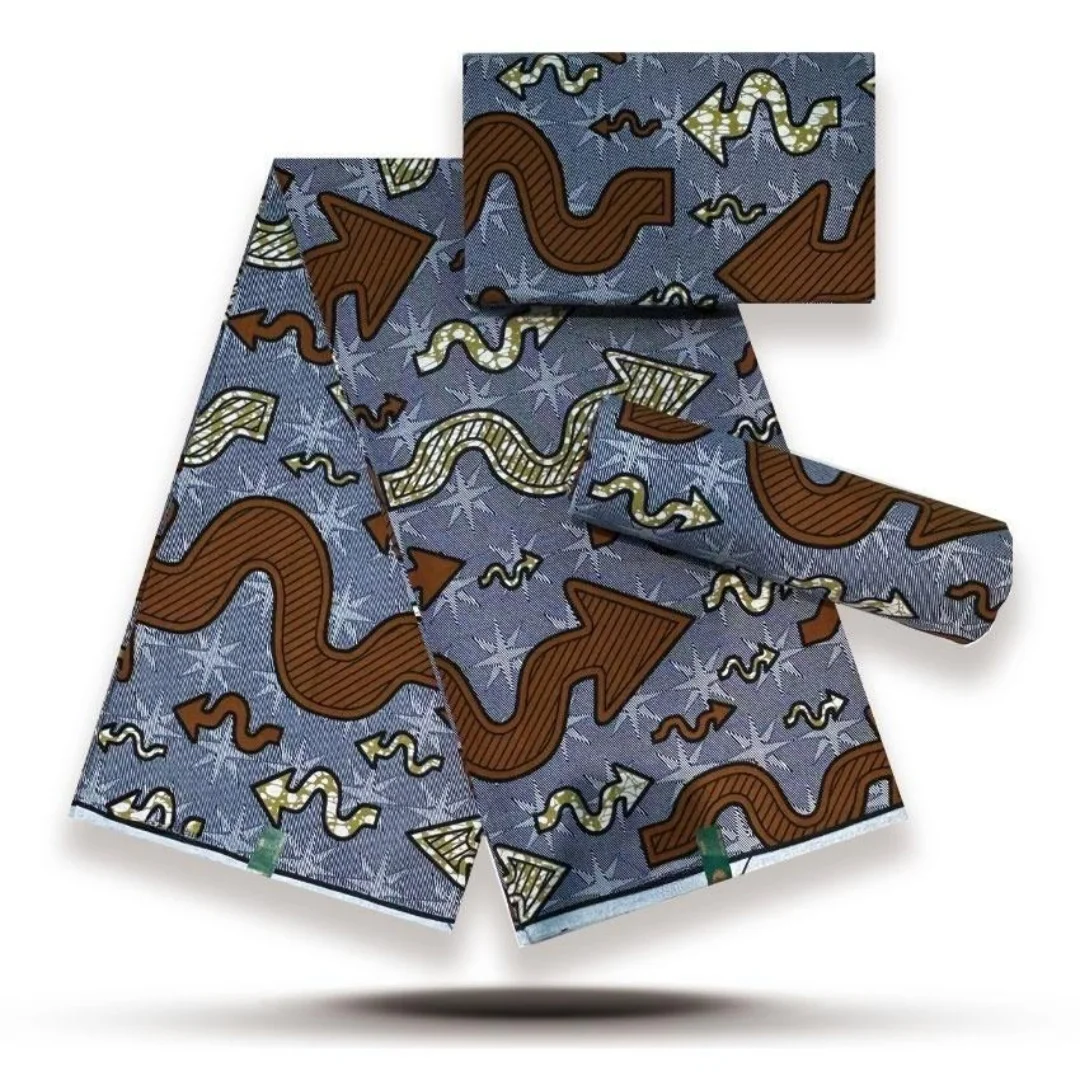 

2026 Новый стиль, африканские ткани hollande, нигерийский восковой принт, высококачественная африканская восковая ткань для Patchwor Y1