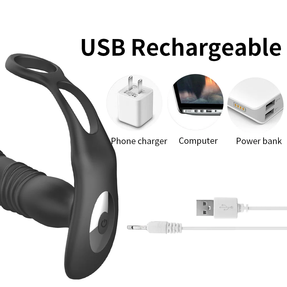 الذكور مدلك البروستاتا هزاز ، الدفع الشرج المكونات بعقب ، دسار الجنس لعب للرجال ، زوجين