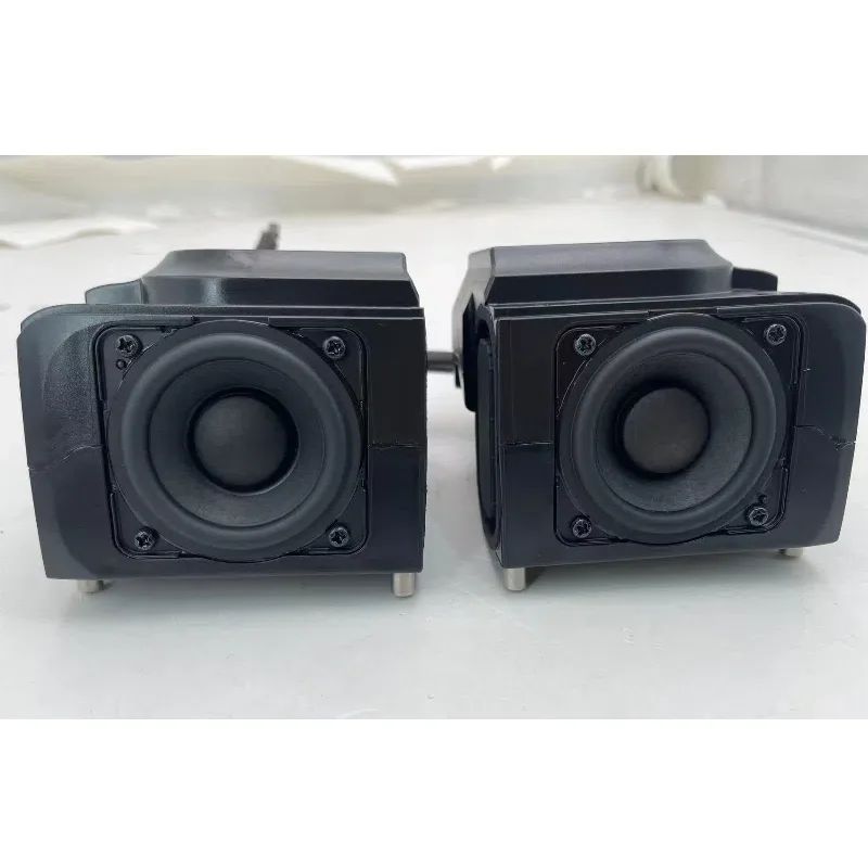 SOTAMIA 2 قطعة 2.25 بوصة صغيرة كاملة المدى مكبر صوت 8 أوم 20 واط باس الحجاب الحاجز المزدوج الإشعاع مكبر صوت سلبي Hifi مكبر الصوت