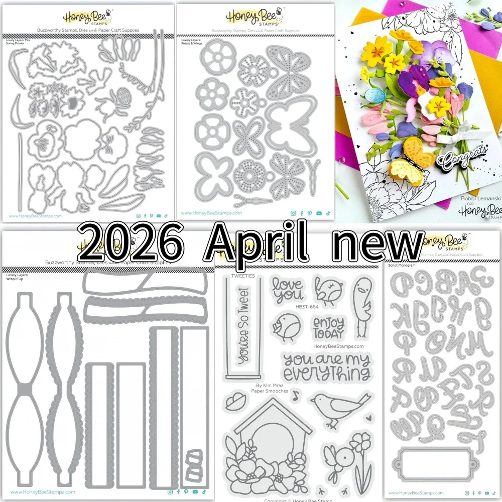 Tag You're It: Luxury Stamps 2026 New Metal Cutting Dies For Craft Embossing Make Paper Greeting Card Making Template DIY