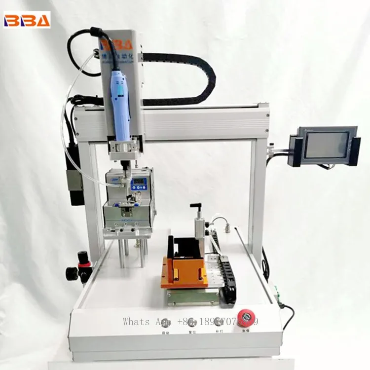 High Quality Automatic Screw Fastening Machine With PLC System For Electronic Industry