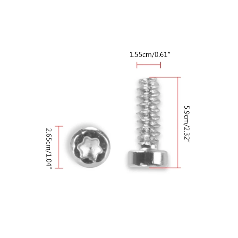 Oculus Quest 2用ネジセット,3Dジョイスティックコントローラー,左/右修理ネジキット,1セット