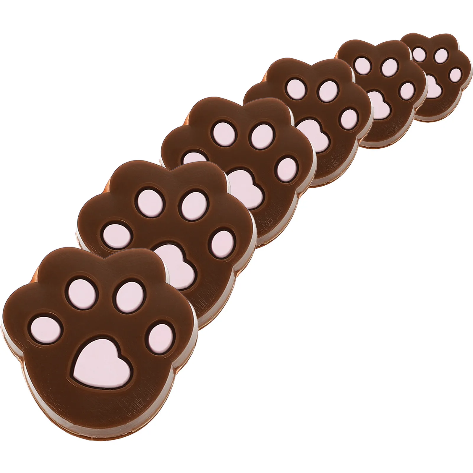 6Pcs Cartoon Rubber Tennis Racket Dampeners Vibration Shock Absorbers Improved Control Portable Tennis Accessories Gift