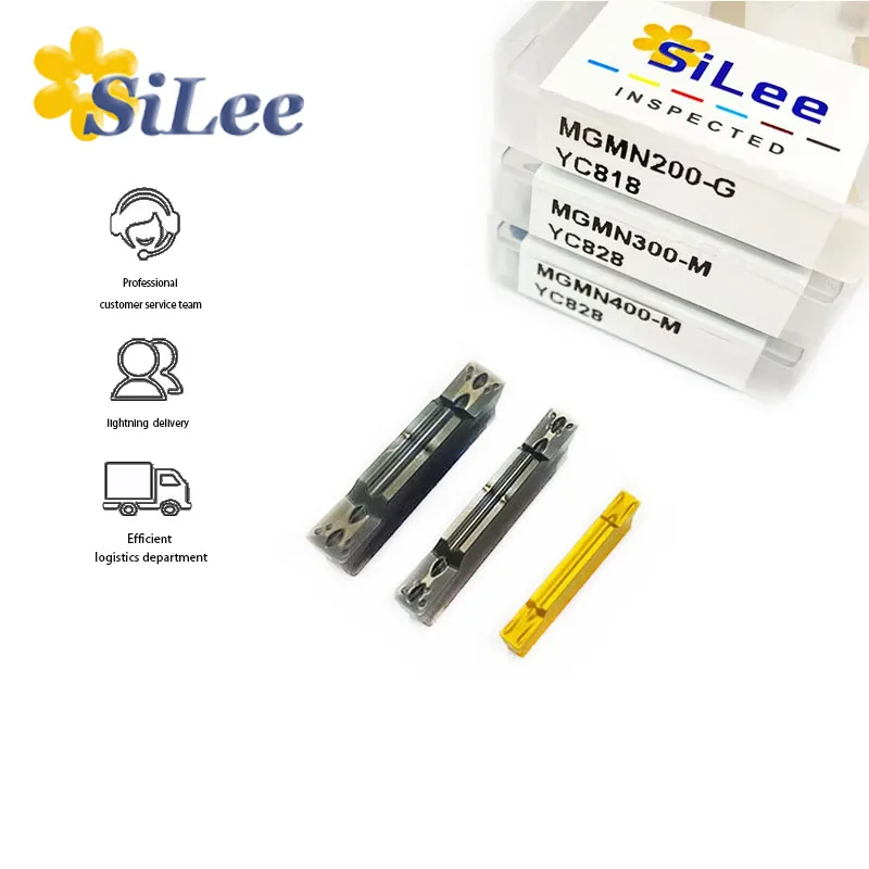 

MGMN200 MGMN400 Твердосплавные вставки для обработки канавок Инструмент для отрезки и обработки канавок Инструмент для лезвий из твердого сплава Внешняя токарная обработка