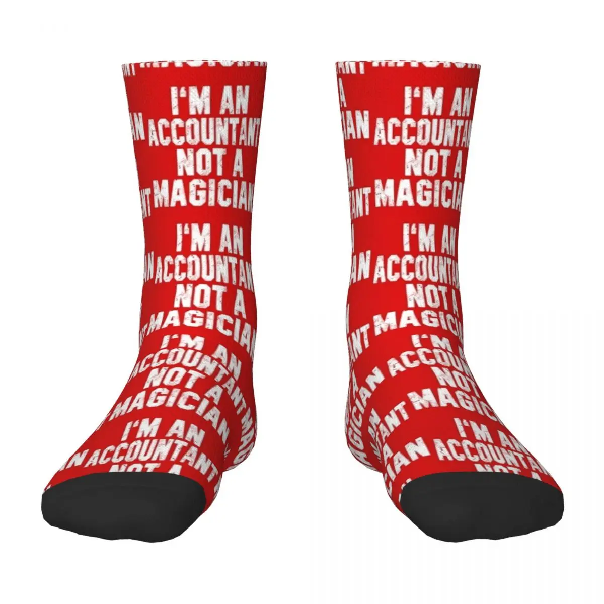 

I'm an Accountant Not a Magician Socks hip hop summer Boy Socks Women's