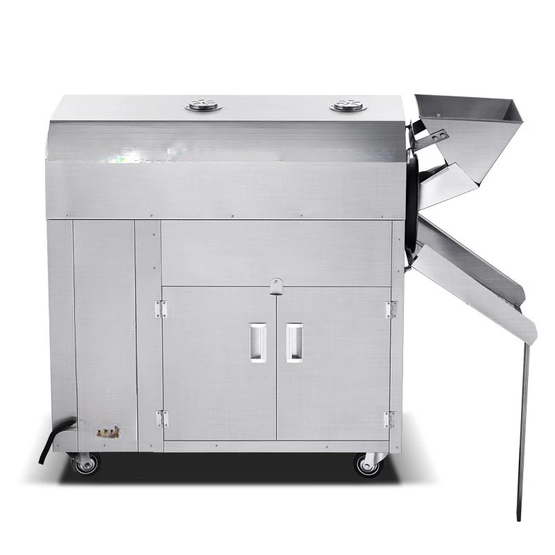 

100 type electric heating temperature control automatic sugar hestnut machine peanut beans