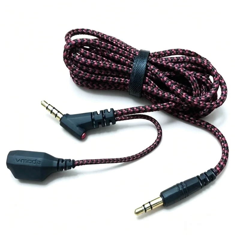 Original Audio Cable For V-Moda Earphone Audio Cable Ear Pads 3.5 Interface