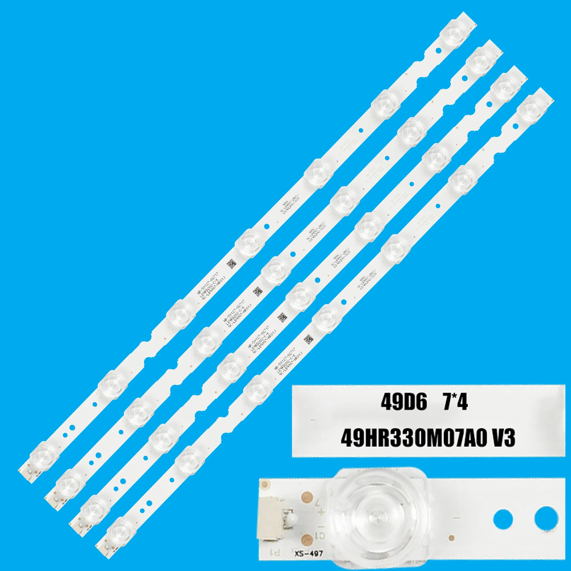 LED Strip For 49S6500 49A260 49S325 49A261 49F6F 49D6 49V2 49UD6303 GIC49LB43-3030F2.1D 49HR330M07A0 V3 4C-LB4907-HR01J