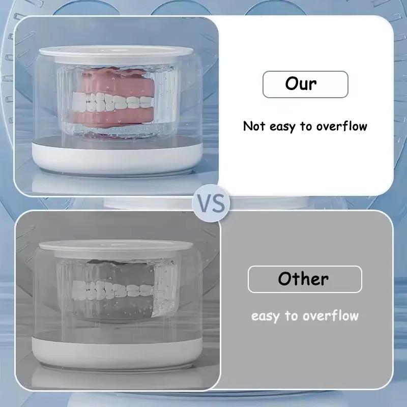 Xiaomi MIJIA Ultrasonic eyewear cleaning machine household cleaning jewelry necklace braces cleaner portable cleaning machine