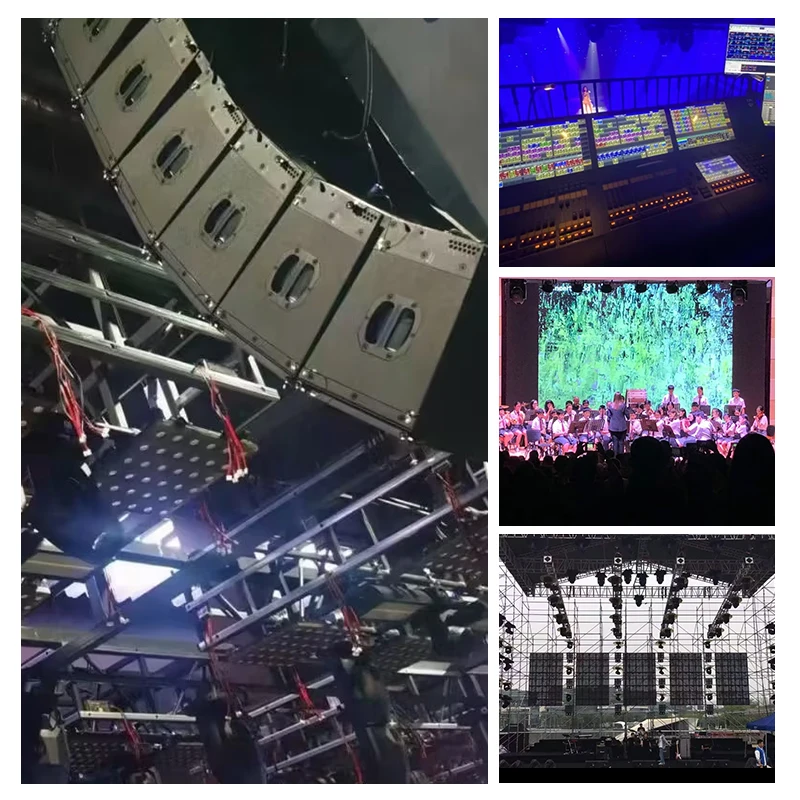 ODM Desain Baru Line Array 3 Way Speaker Ganda 15 Inci Line Array Speaker Sistem Profesional Pasif Aktif Line Array Speaker