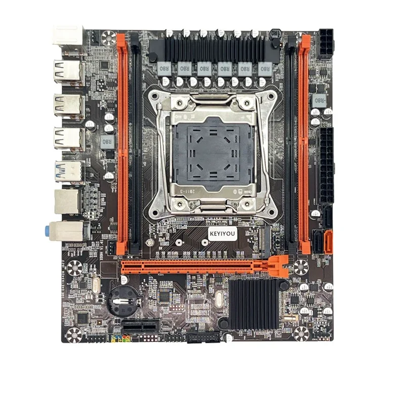 Imagem -02 - Motherboard Combo Grupo Kit Xeon e5 2630 v4 Cpu Lga 20113 Processador Suporte Ddr4 Memória Ram Nvme M.2 e5 2630v4 X99