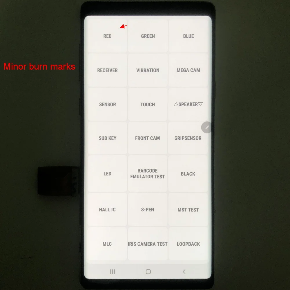 Super AMOLED For Samsung Note 9 N960U N960F N960B/S LCD Screen Display Touch Screen Digitizer With defect screen 100% testing