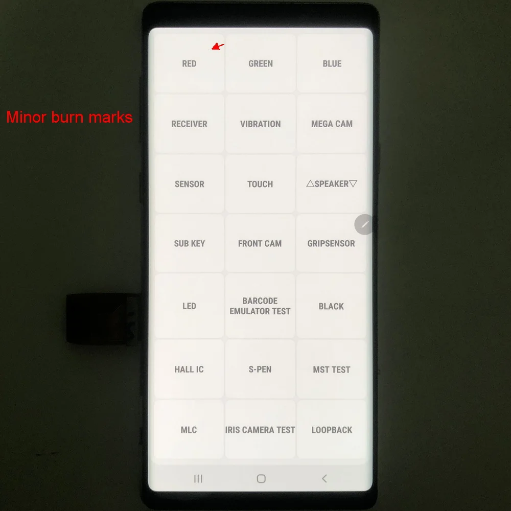 Super AMOLED For Samsung Note 9 N960U N960F  N960B/S LCD Screen Display Touch Screen Digitizer With defect screen 100% testing