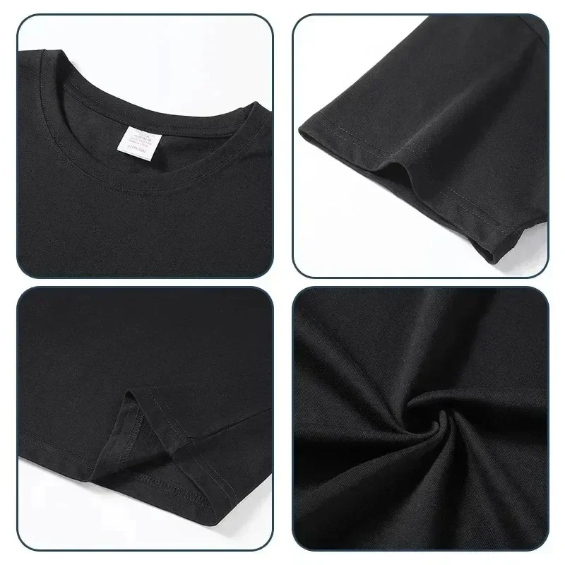 2024 Korean Luxury Brand Cotton Printed T Shirts Casual Womens Trend Streetwear Short Sleeve Fashion O-neck TShirt Women