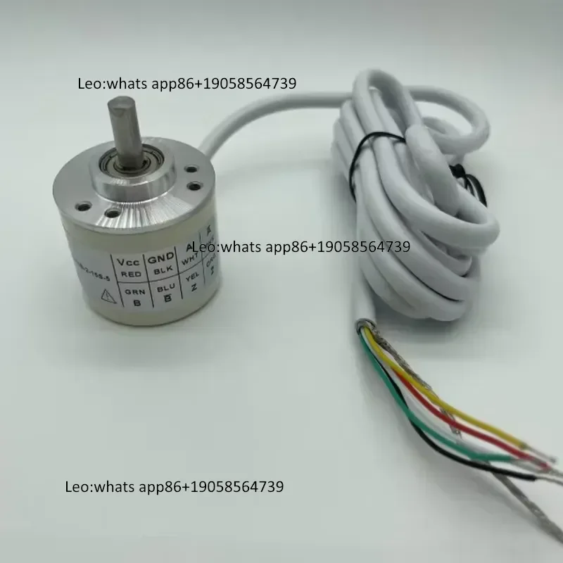 38MM Electric Type Incremental Rotary Encoder 6mm Shaft Hengstler RI41-EO/1024/2000/2500ES DC 5-24V Solder Lug Cable Coding